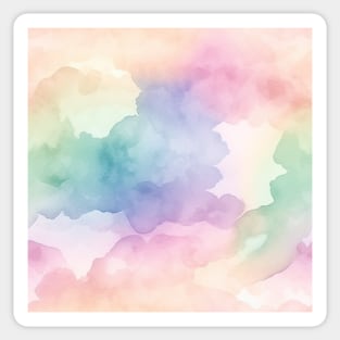 Colorful Watercolor Pattern - 06 Sticker